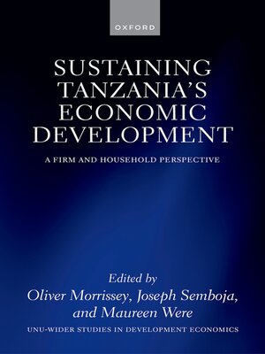 cover image of Sustaining Tanzania's Economic Development